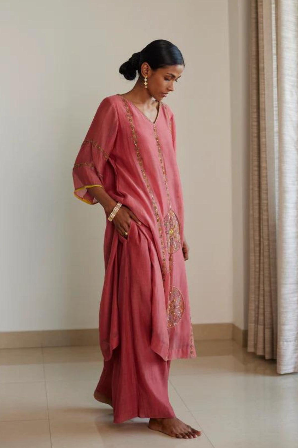 Pink Uday Kurta Set