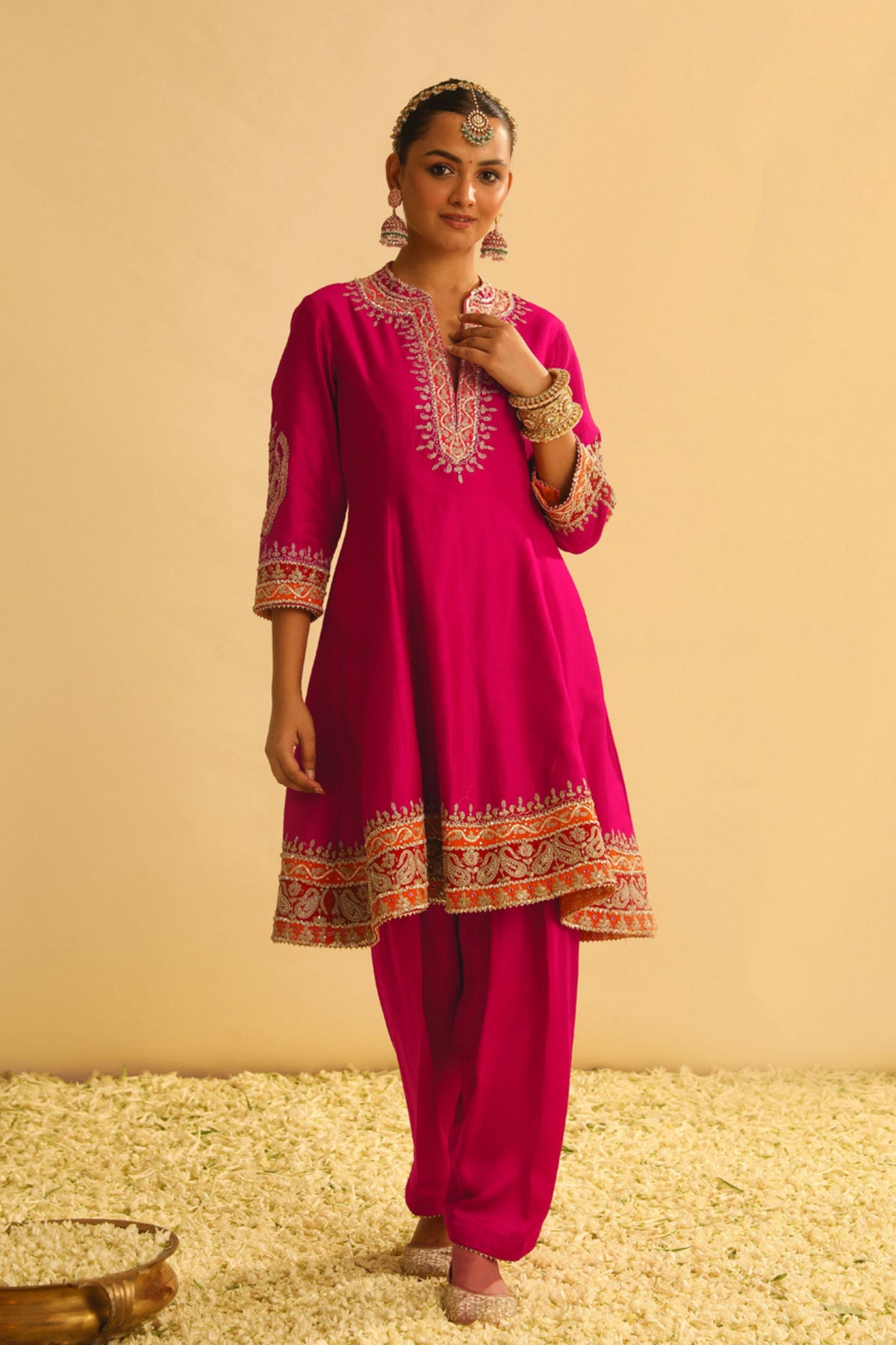 Rayana Pink Kurta Set