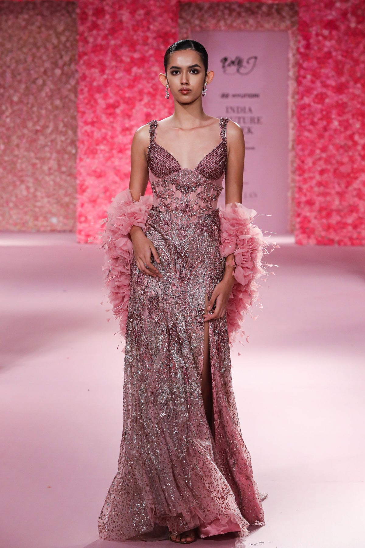 Beatrice Mauve Pink Gown