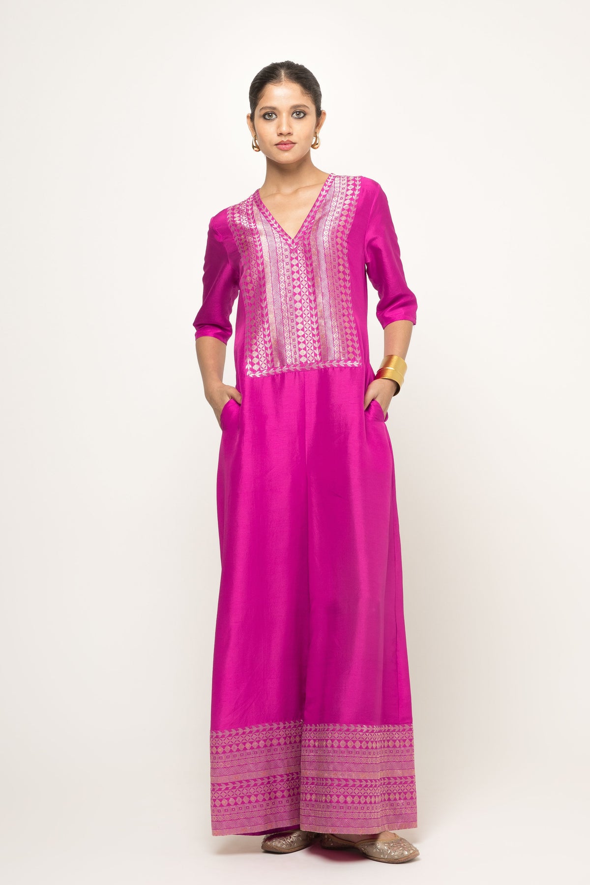 Sayra Statement Pink Jumpsuit