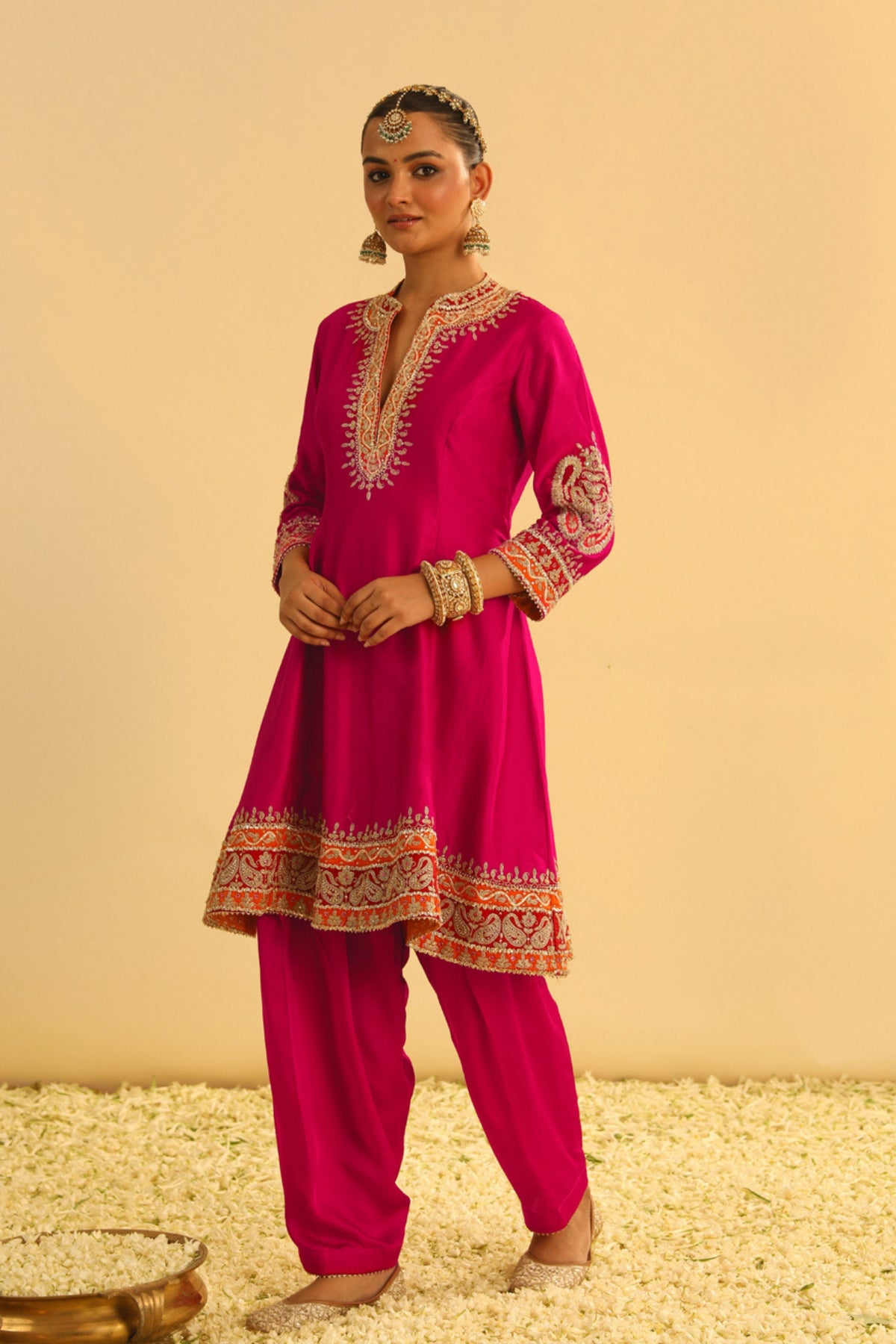 Rayana Pink Kurta Set