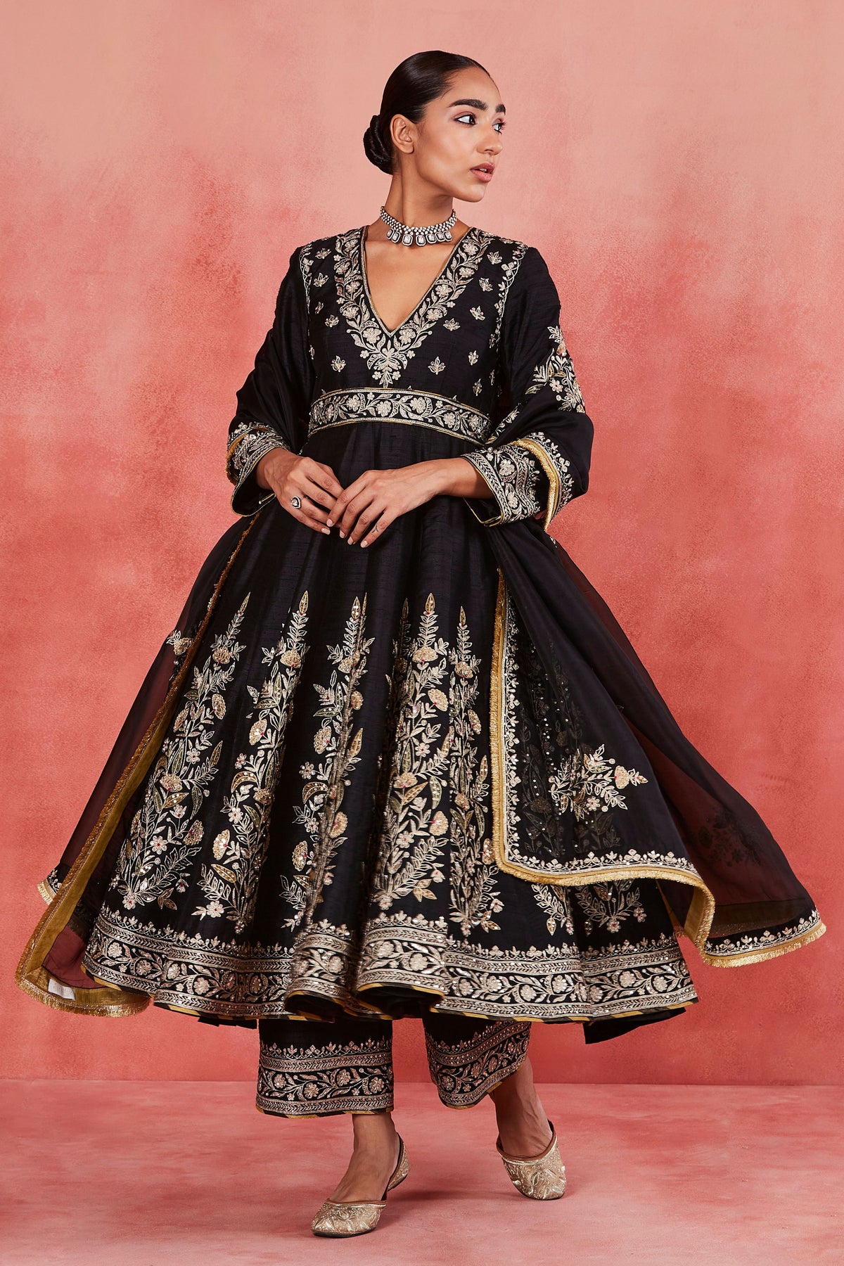 Baseema Anarkali Set