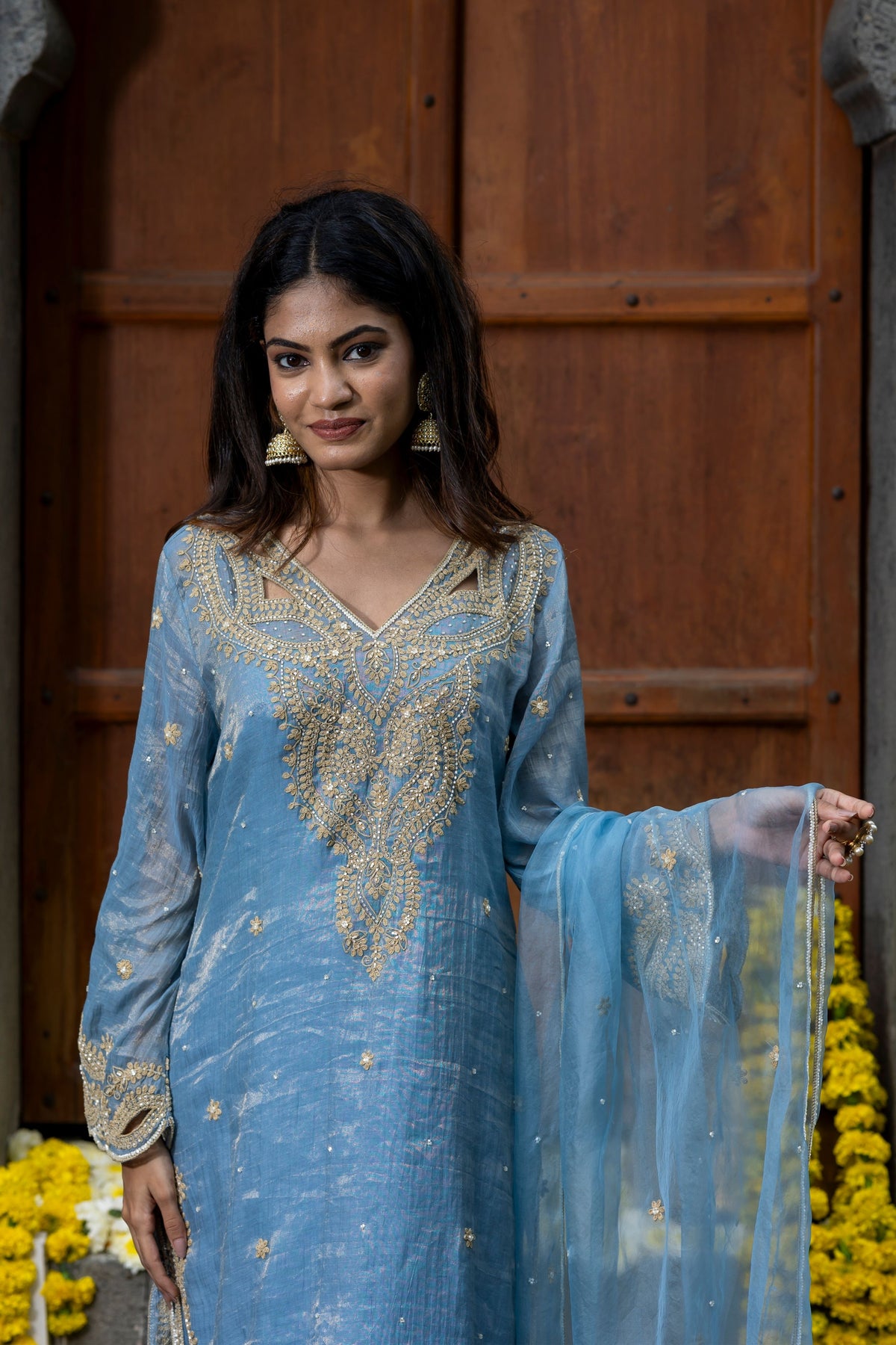 Kurta Set in Blue