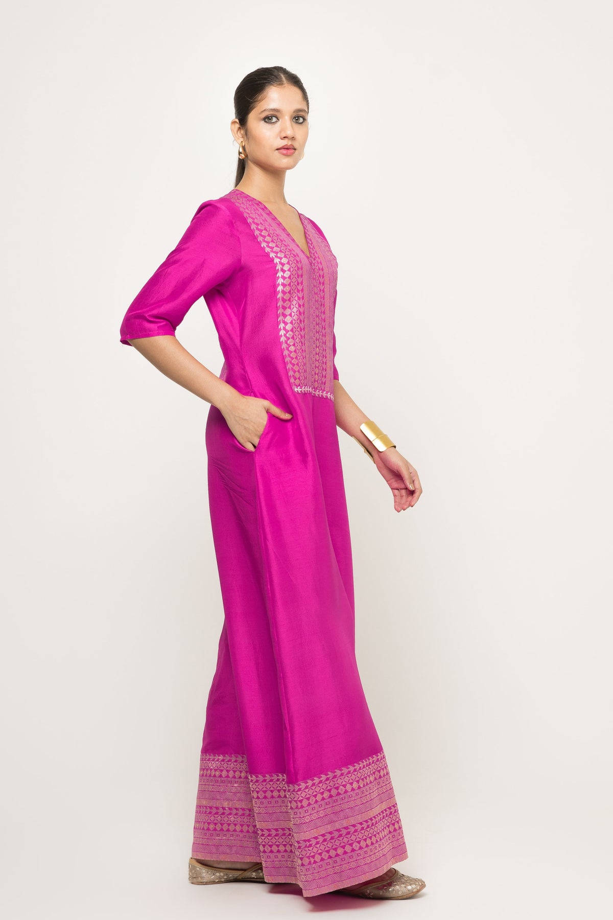 Sayra Statement Pink Jumpsuit