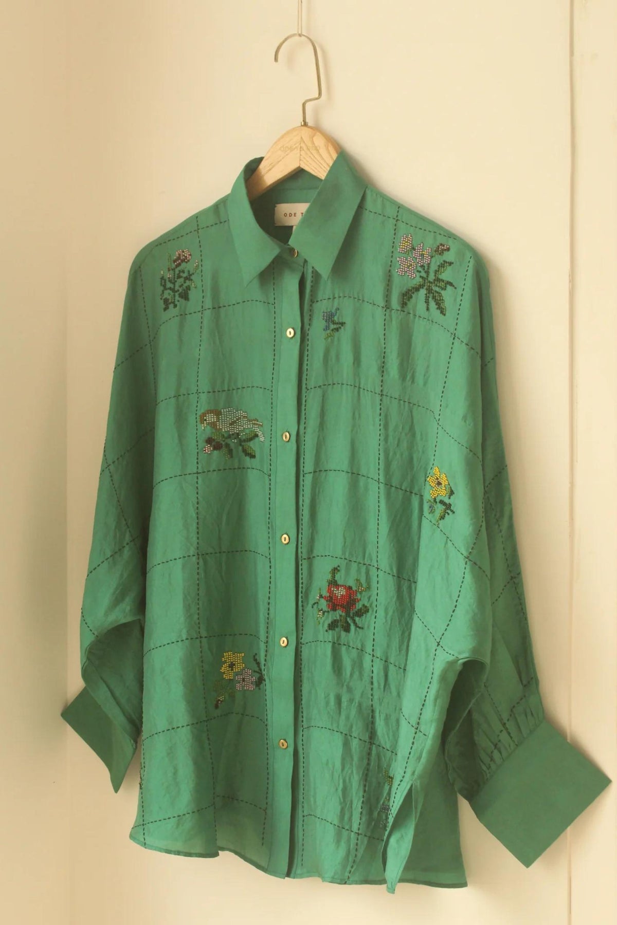 Jaipur Dreams Green Shirt