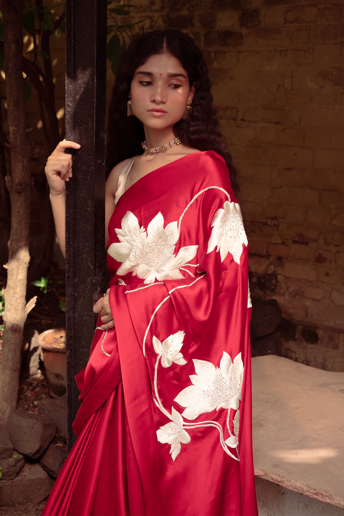 Utpal  Silk Satin Saree