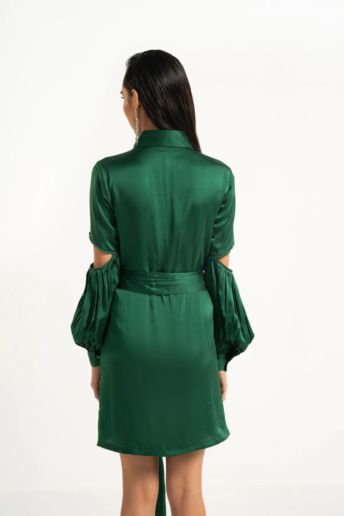 Serpentine Shirt Dress