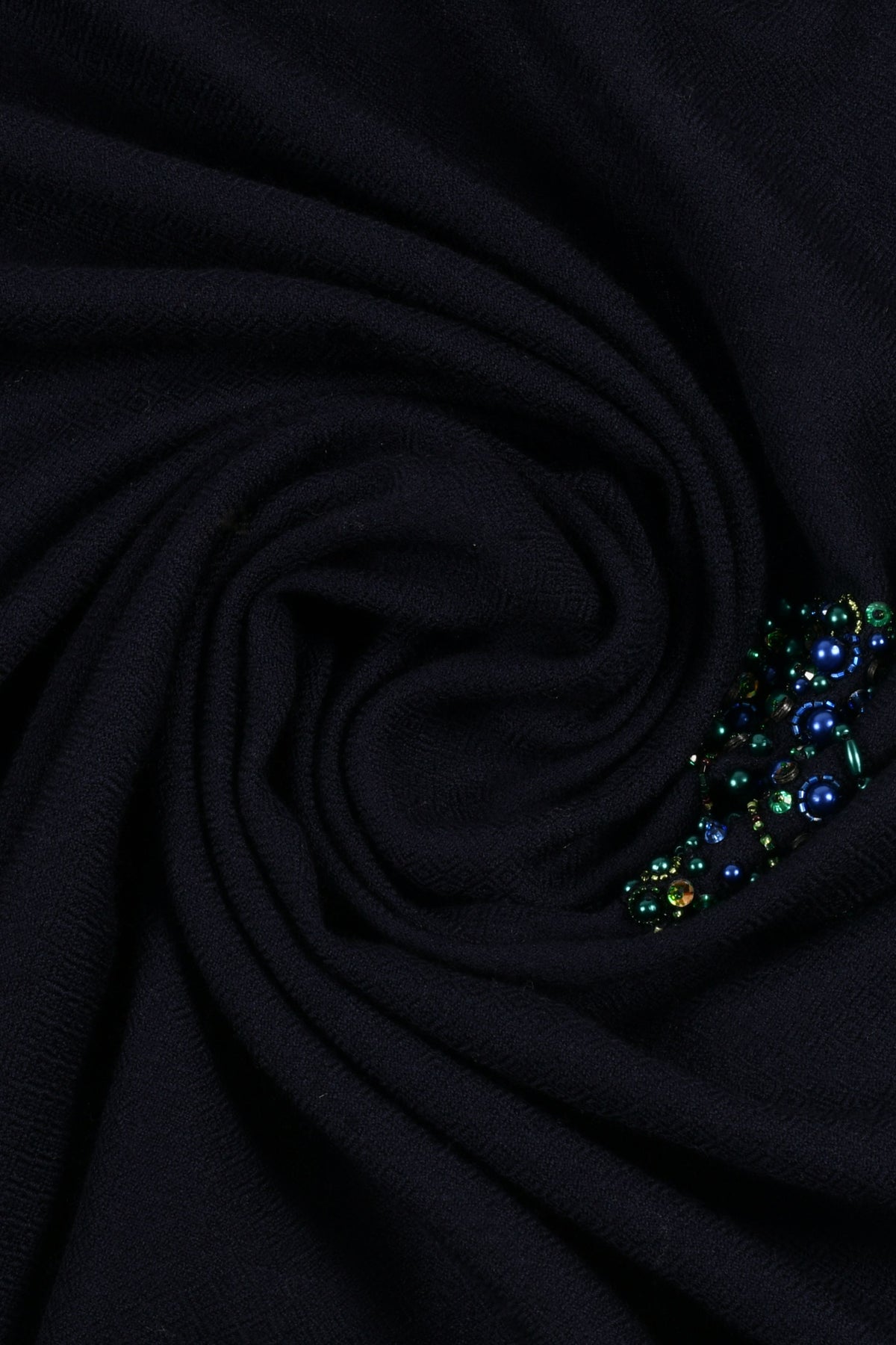 Merino Navy Emeralds