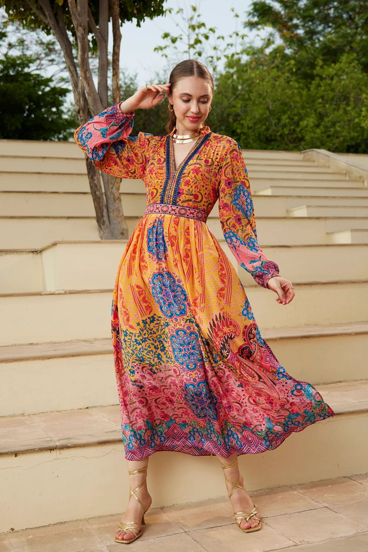 Enchanted Echo Maxi Dress