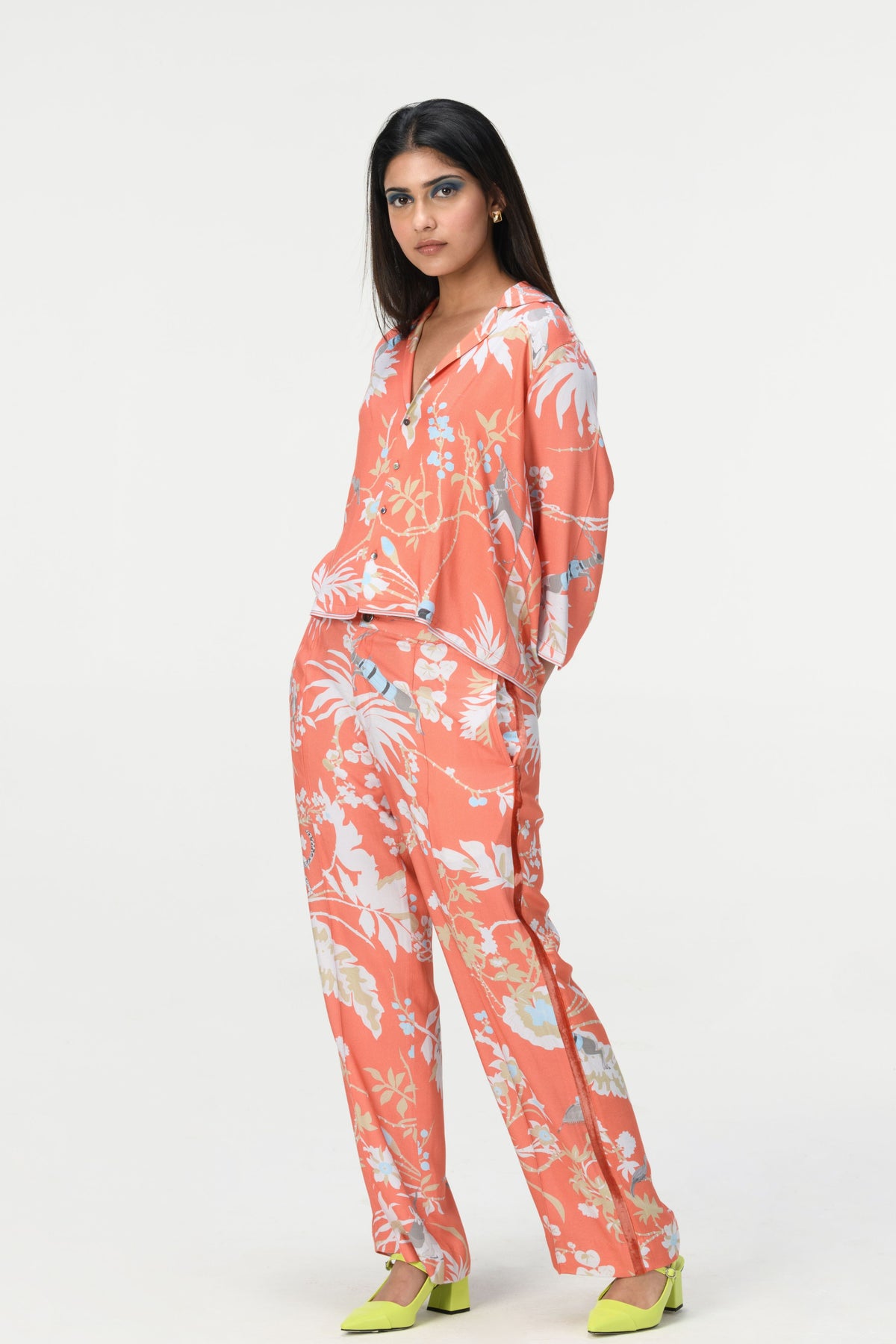 Springforest Coral Pyjama Pant