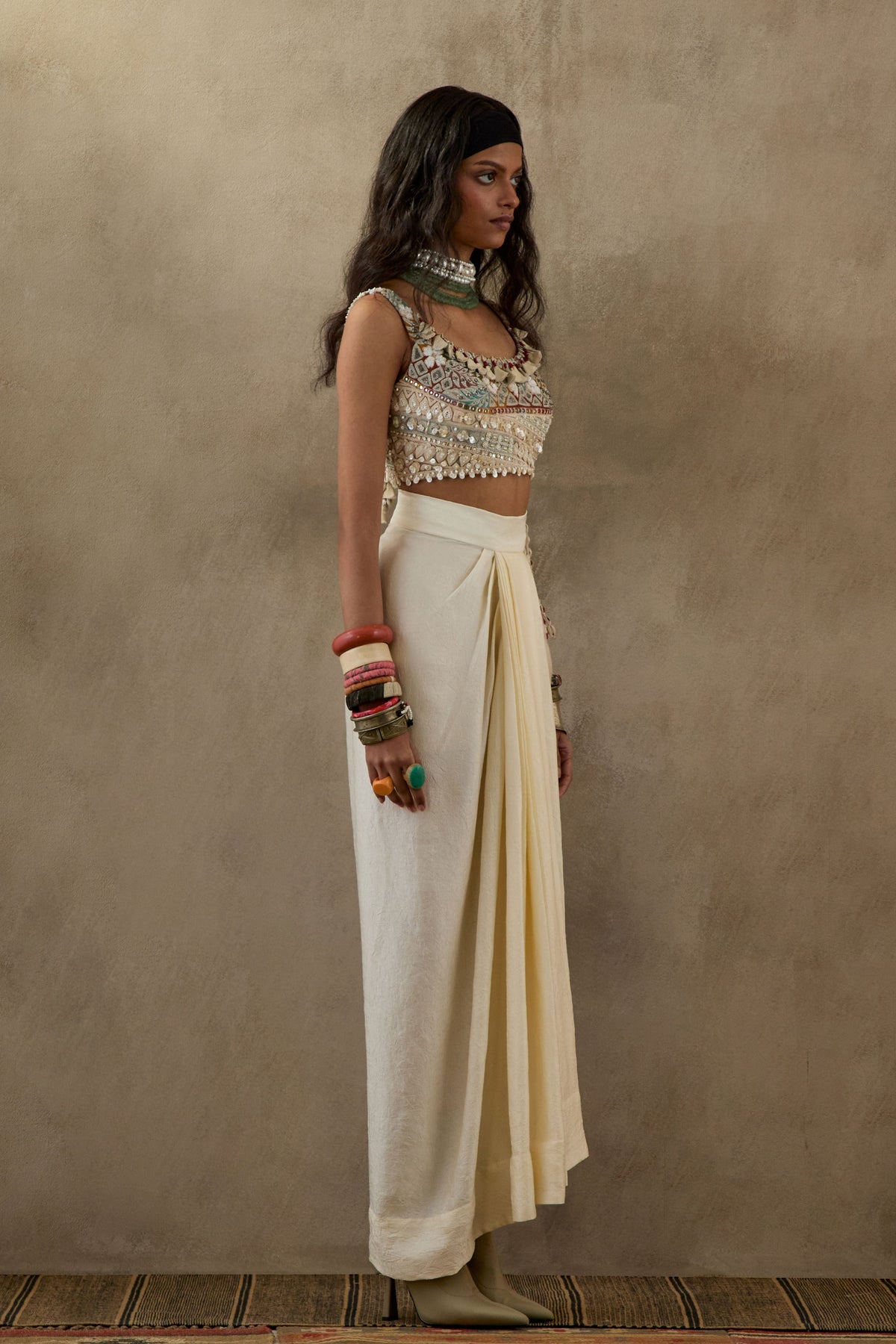 Mogra Kalpa Skirt Set