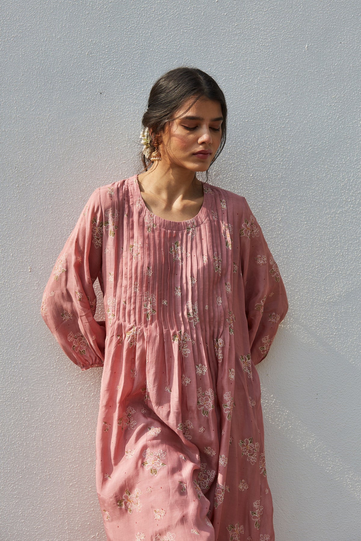 Handwoven Cotton Kurta Set