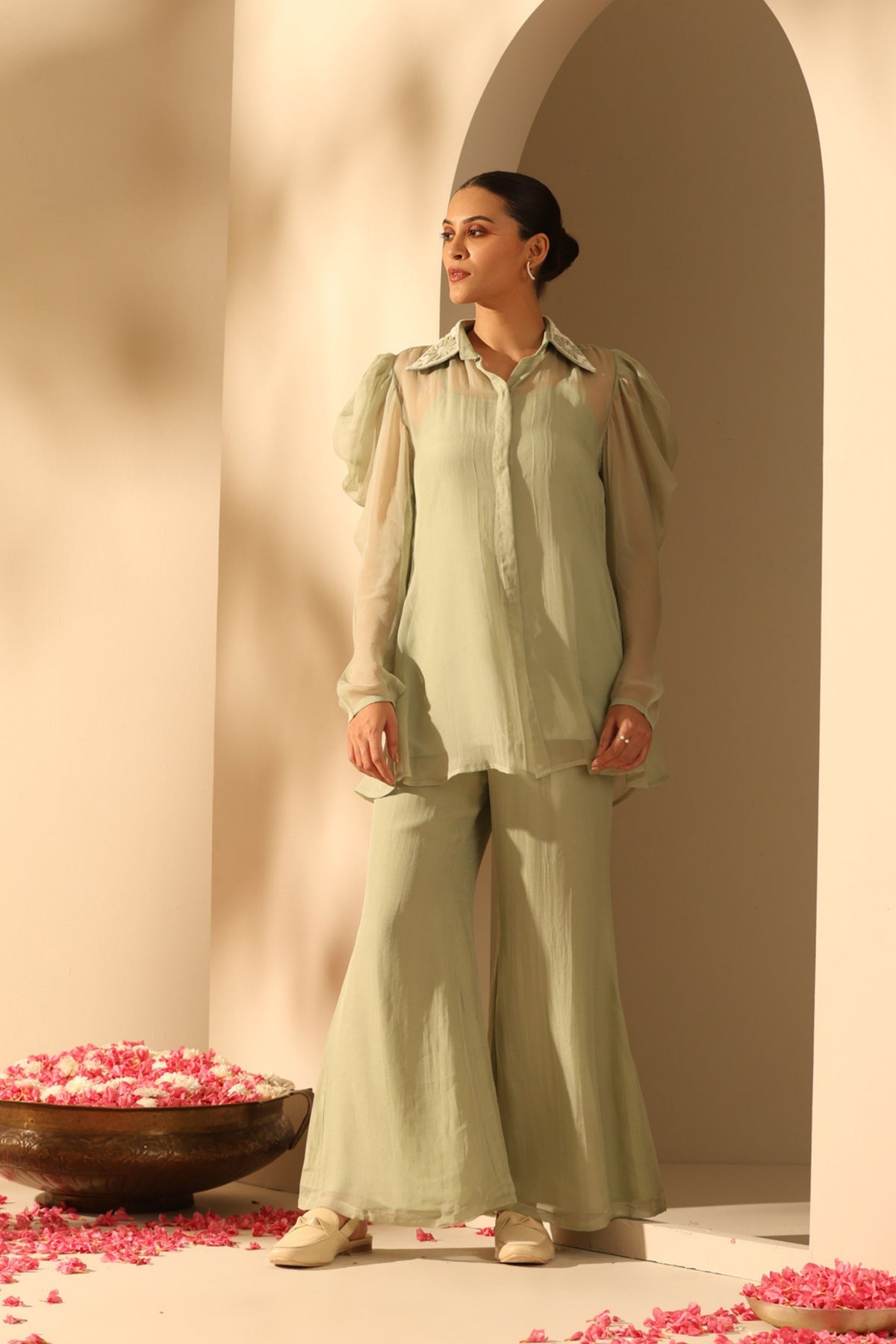 Raghvi Green Coord Set