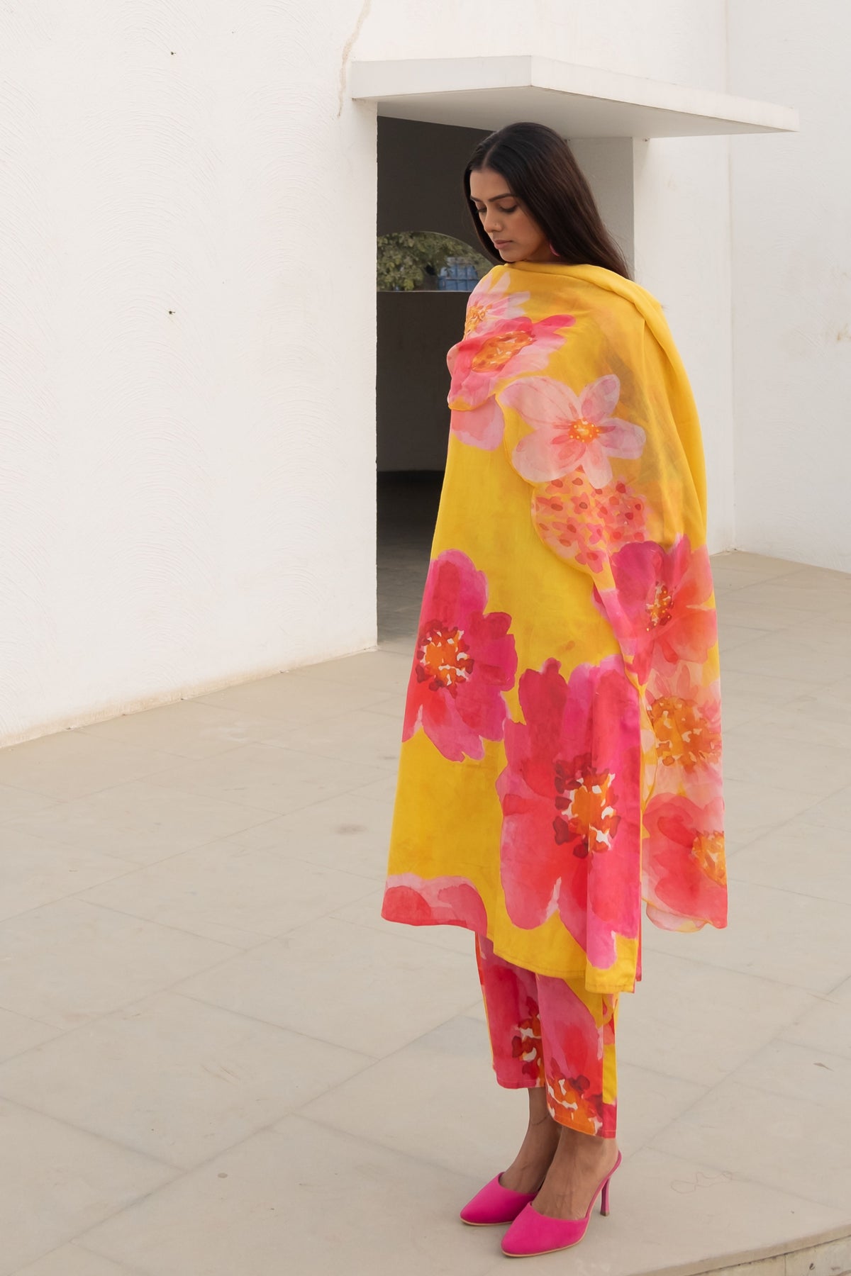 Floral Rhapsody Kurta Set