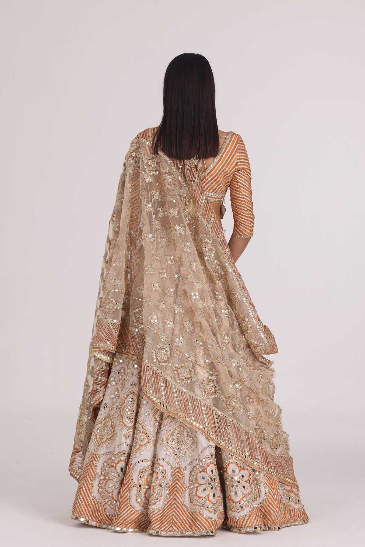 Desert Hues Printed Lehenga Set