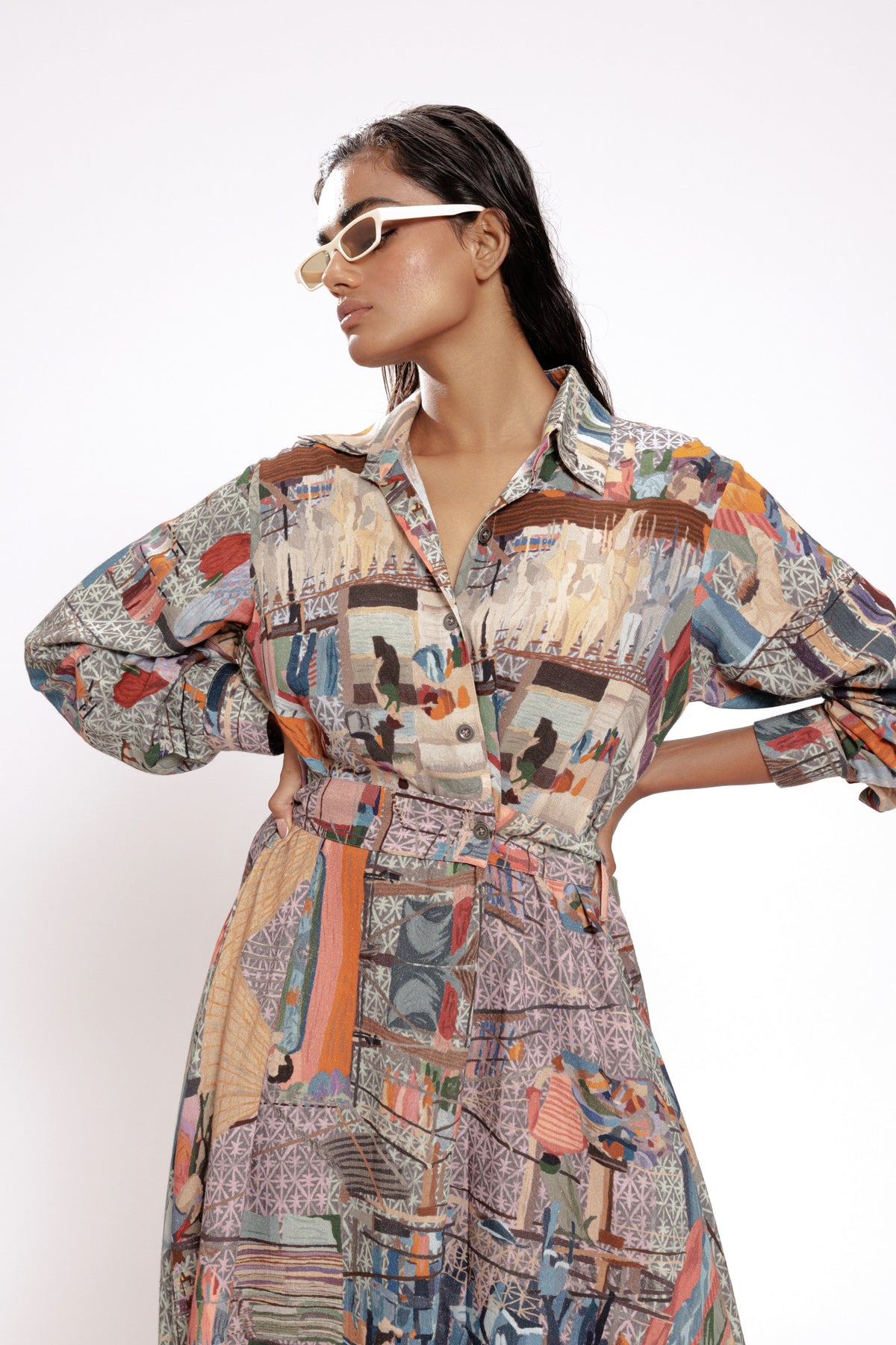 Dhulai Shirt Dress