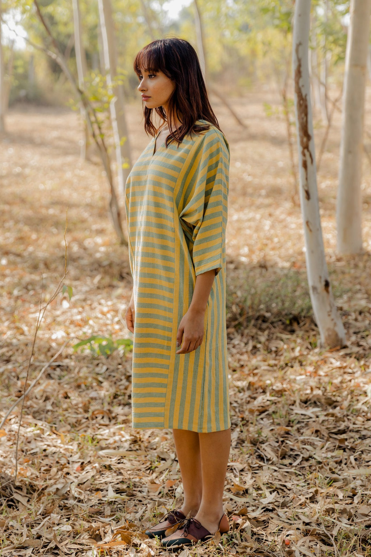 Unvieled Stripes Dress