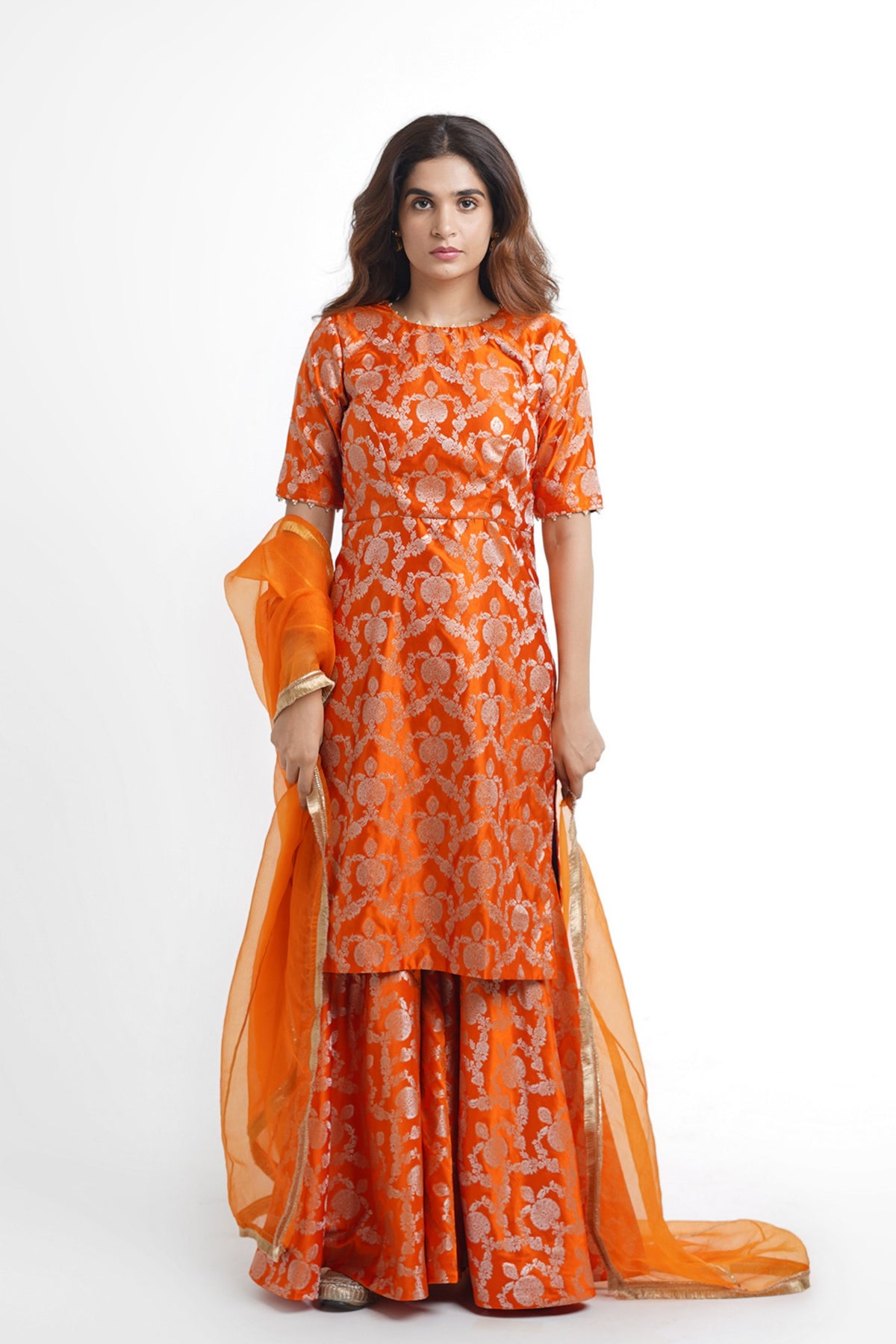 Marigold Sharara Set