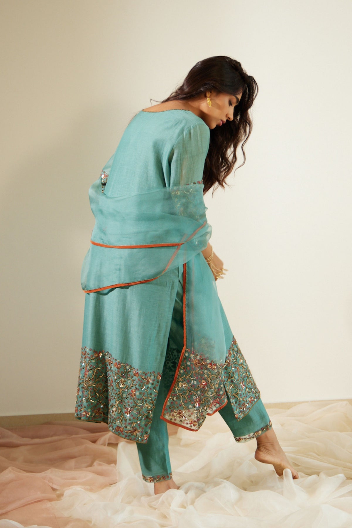 Blue Gulaal Kurta Set