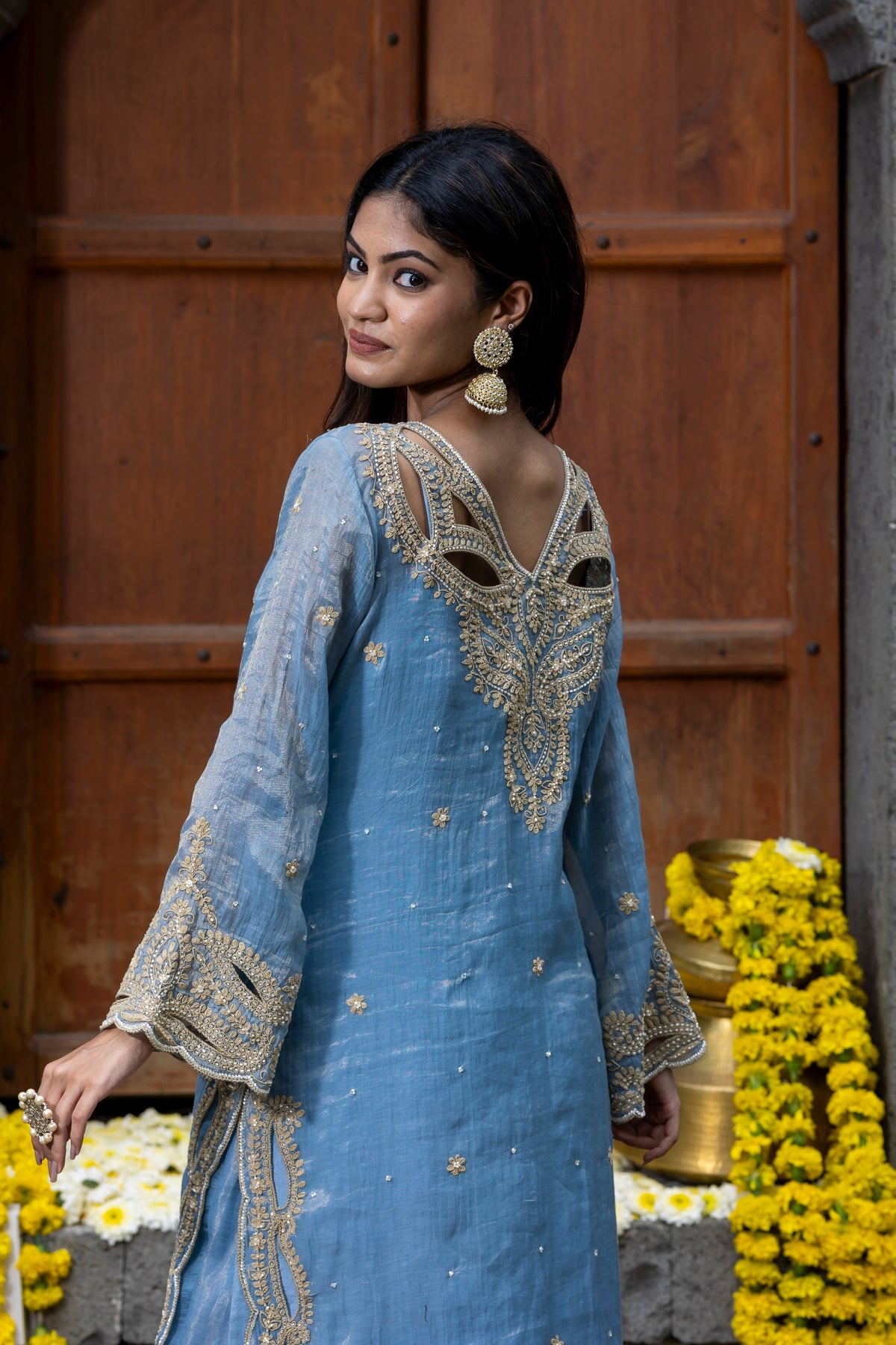 Kurta Set in Blue