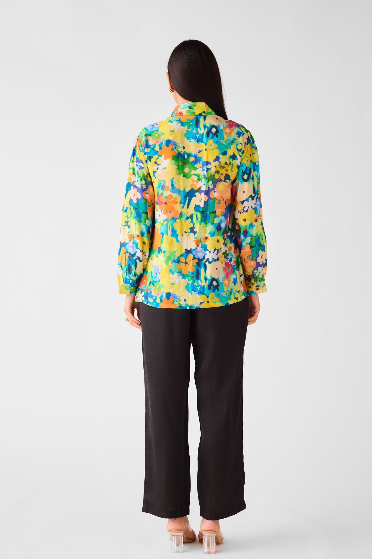 Multi Muslin Floral Shirt