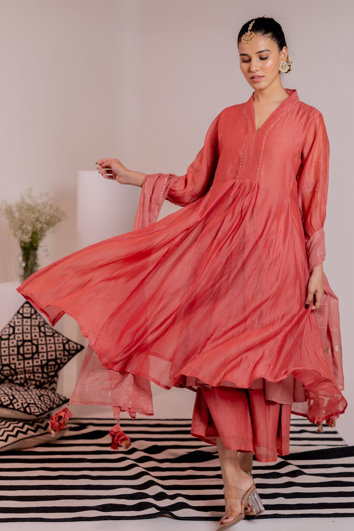 Taara Pink Kurta Set