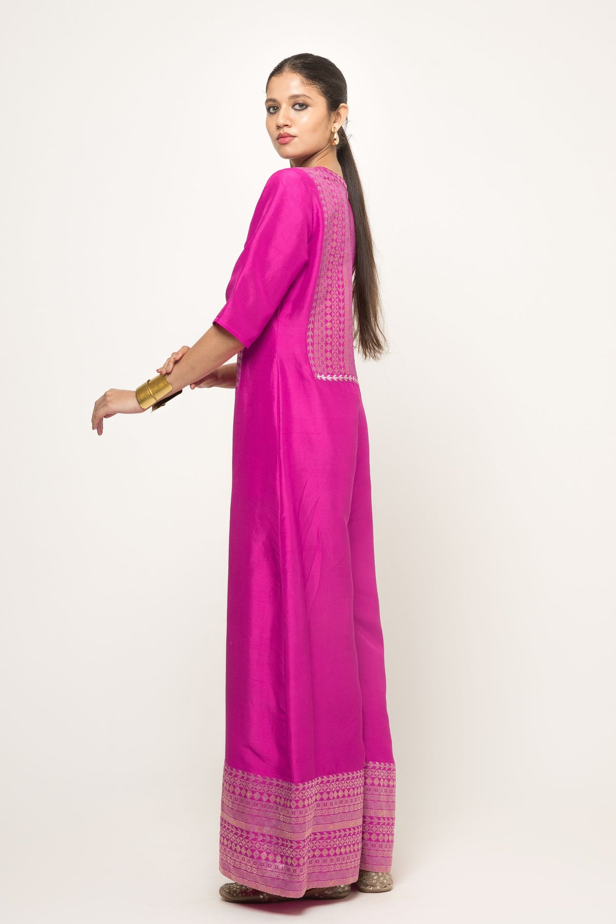 Sayra Statement Pink Jumpsuit