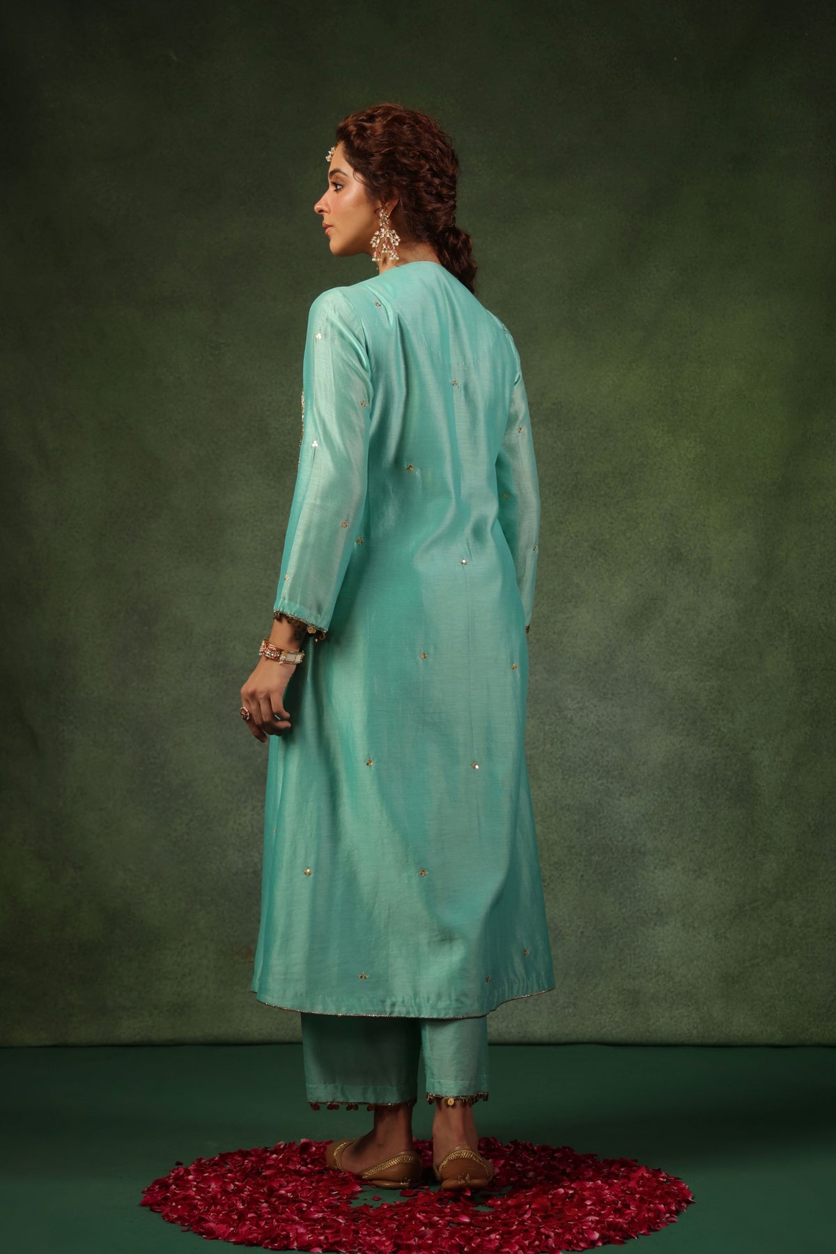 Blue Neela Kurta Set