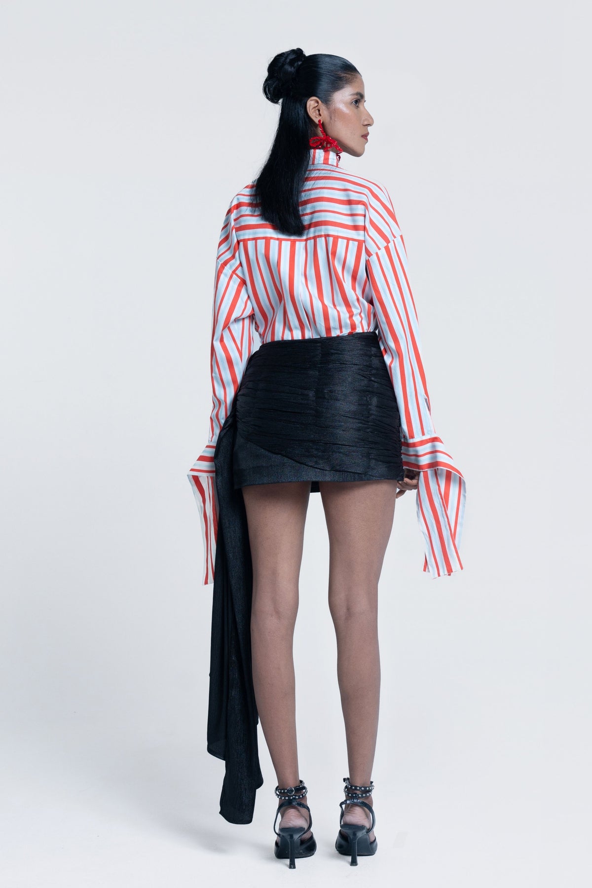 Sunset Stripes Oversized Shirt