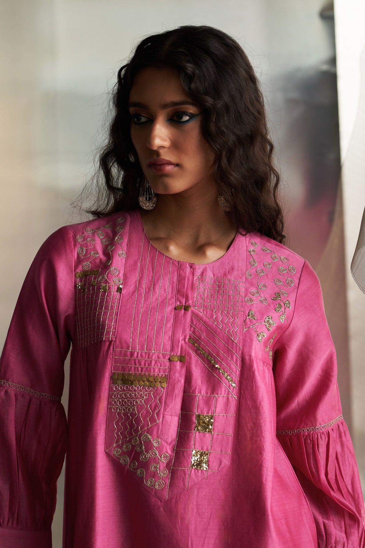 Kurta With Heavy Booti Set