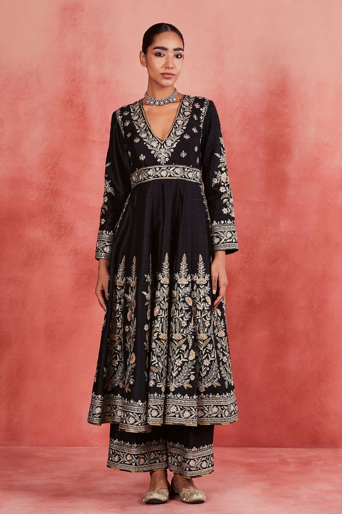 Baseema Anarkali Set