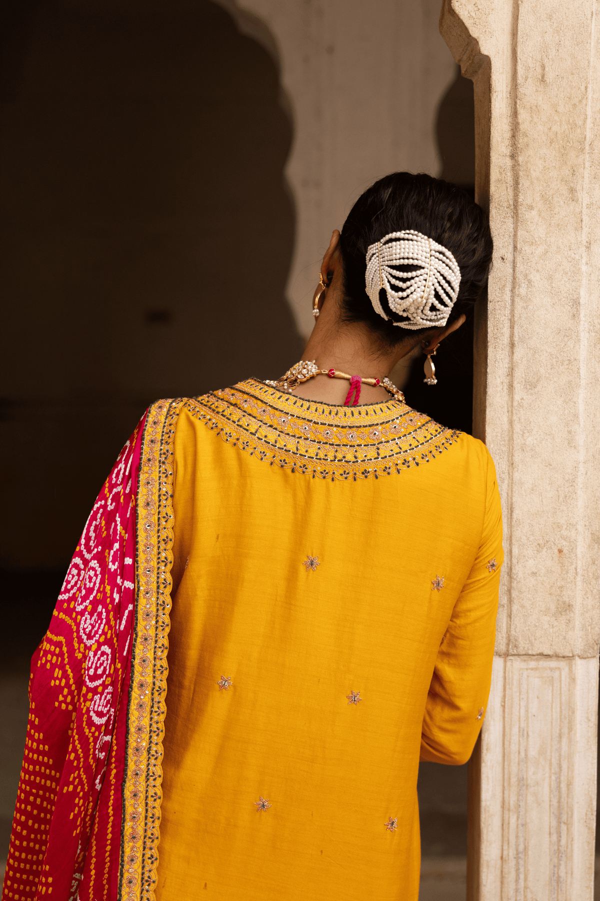 Haldi Bliss bridal Sharara