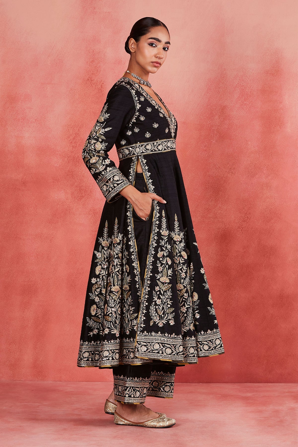 Baseema Anarkali Set