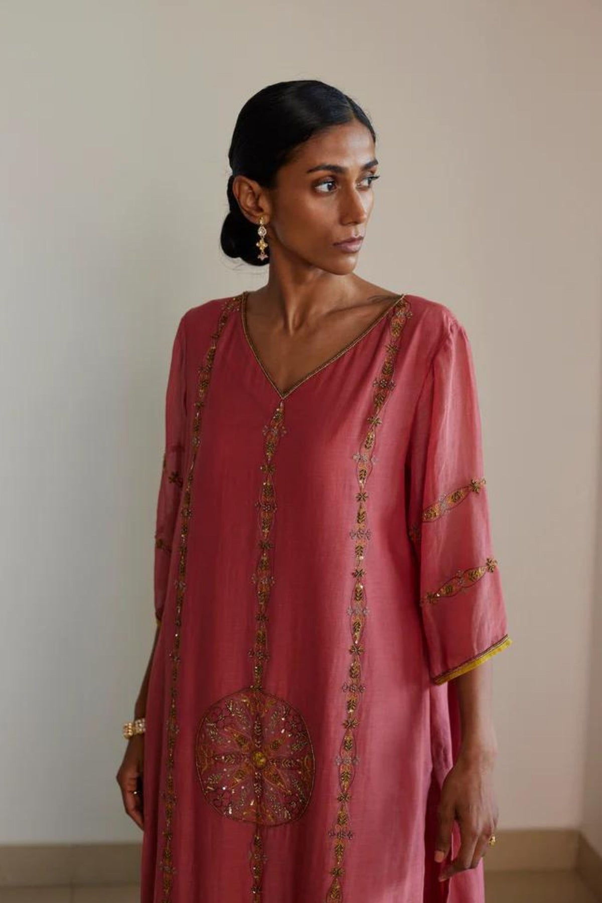 Pink Uday Kurta Set