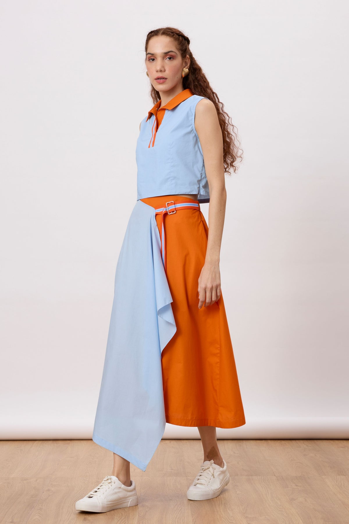 Rowan Mandarin Orange Skirt