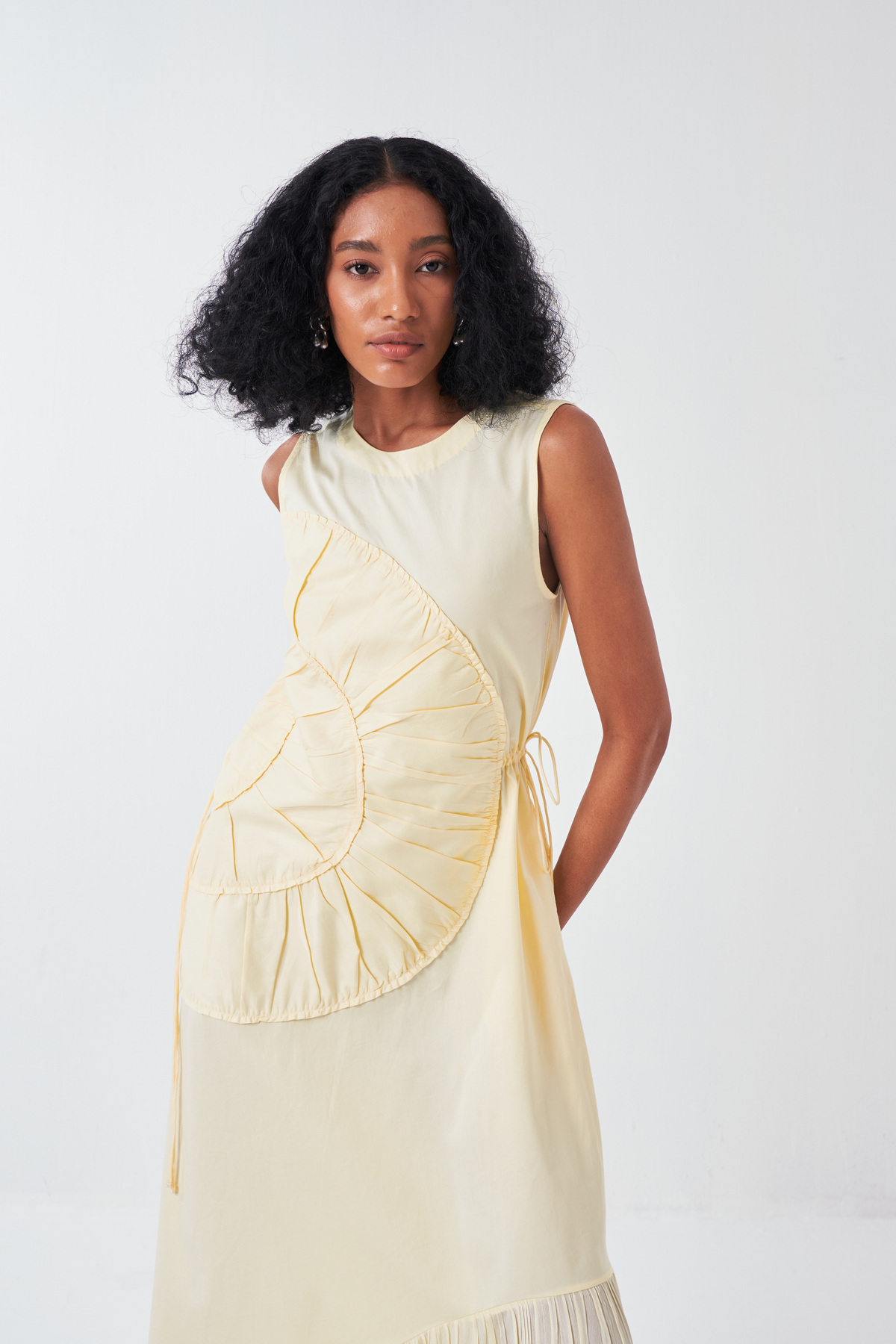 Multi-drawstring Dress