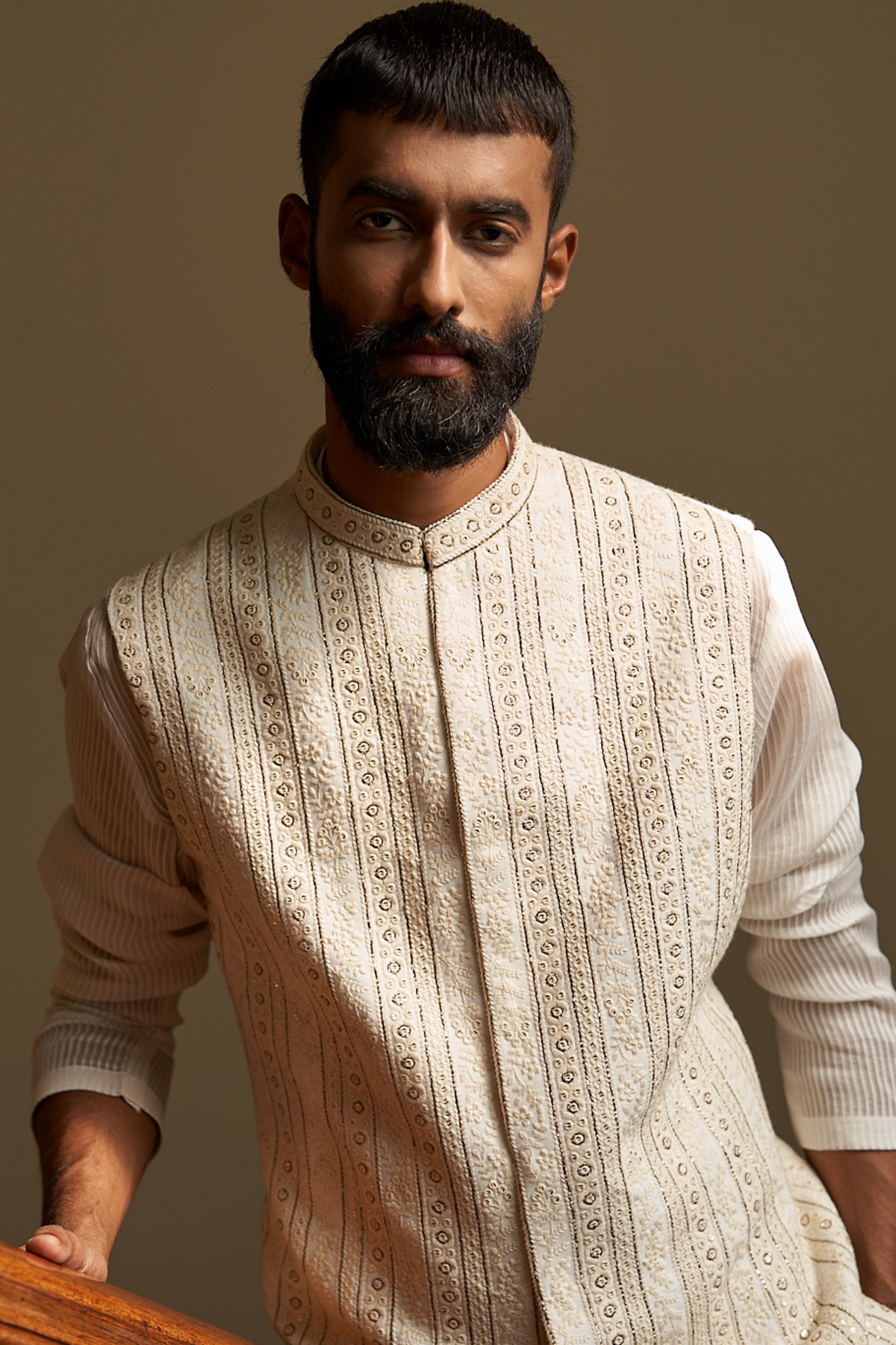 Regal Saga Sleeveless Sherwani