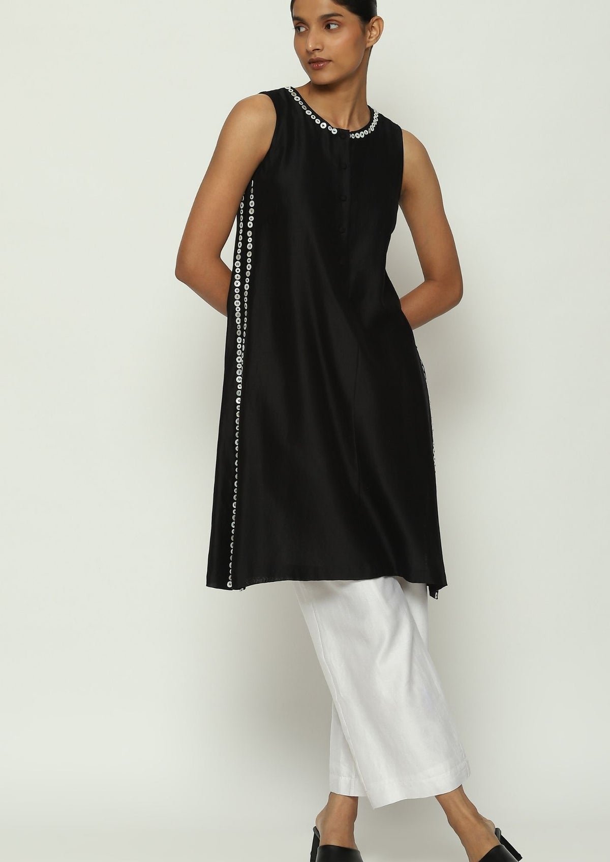 Black Kurta