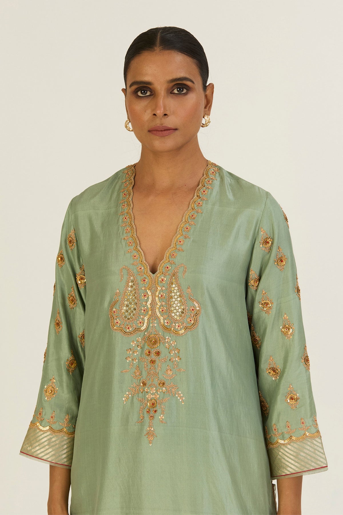 Garima Jade Sharara Set