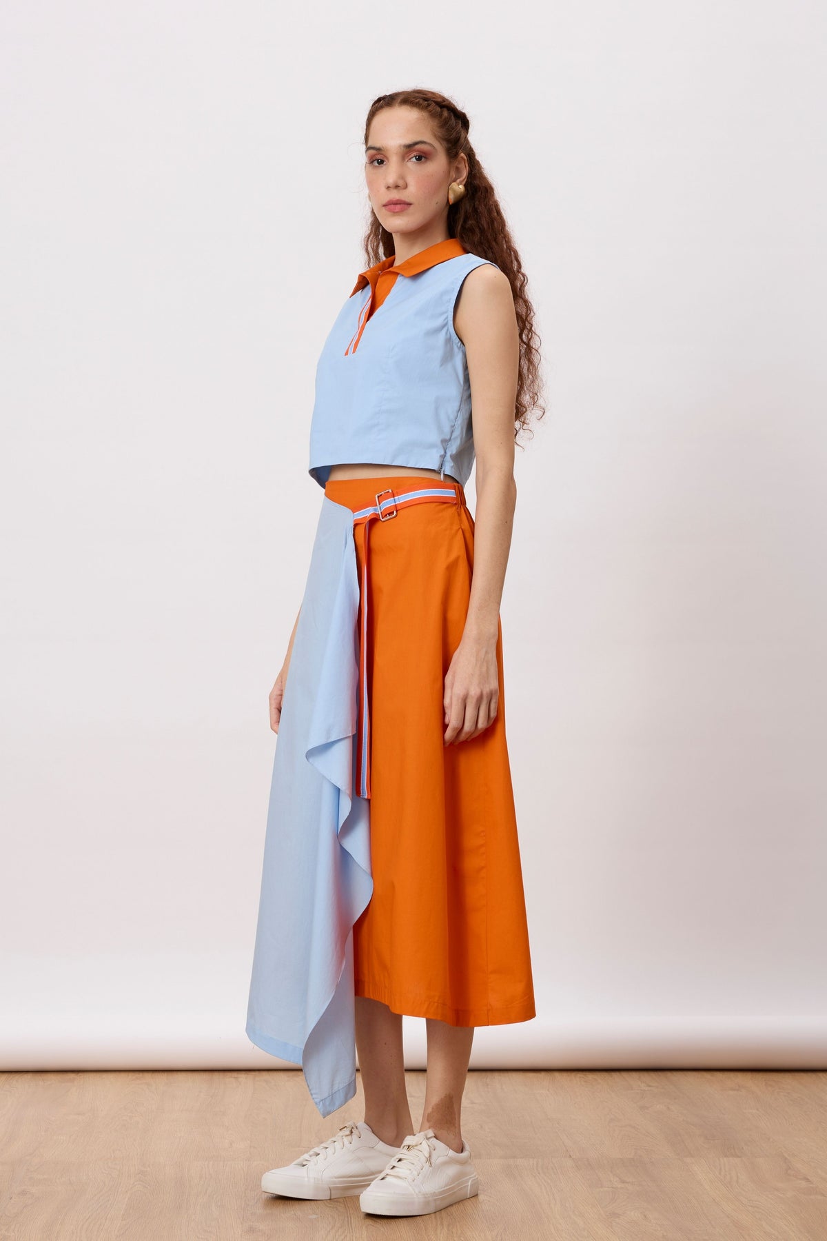 Rowan Mandarin Orange Skirt