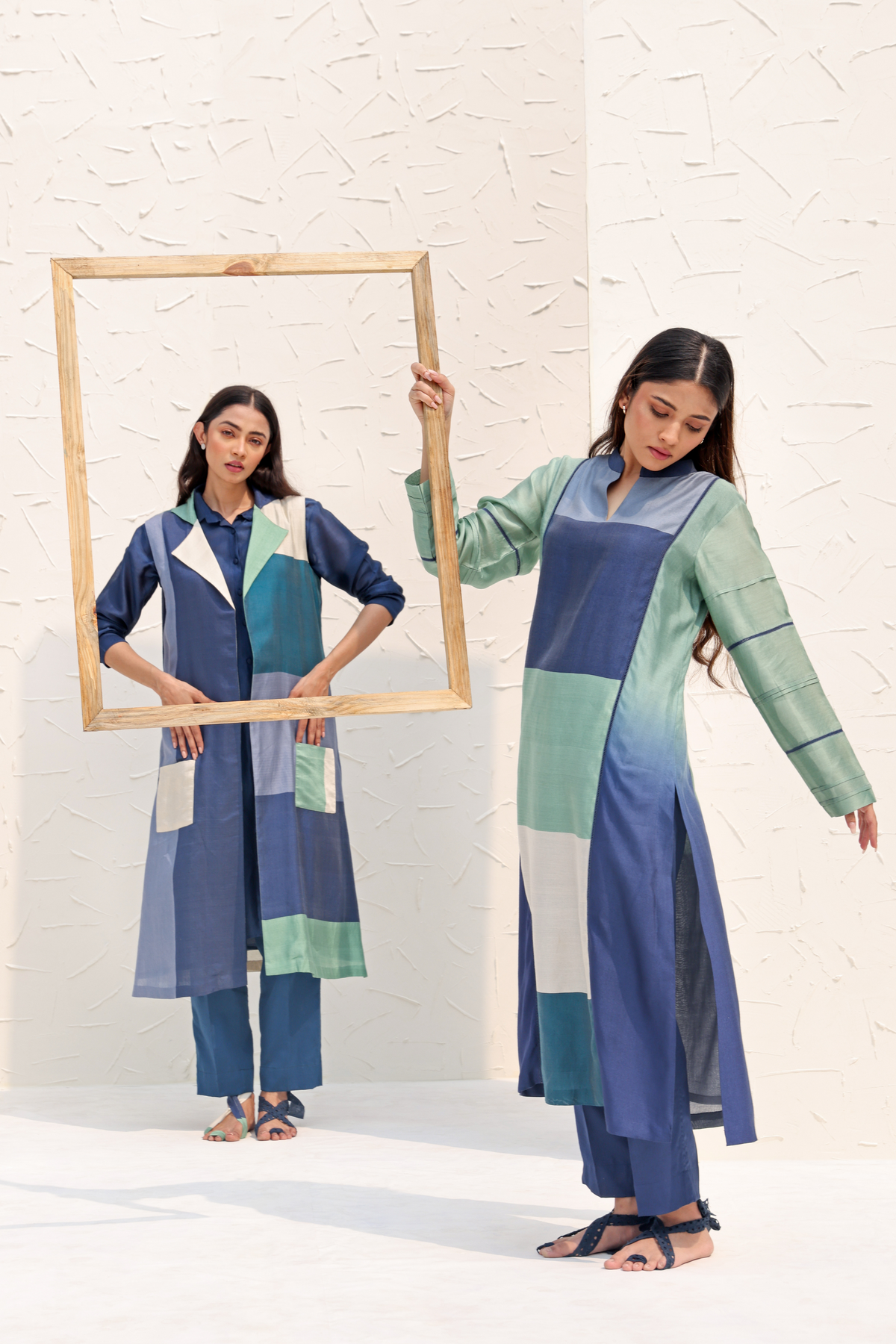 Trench Kurta Set