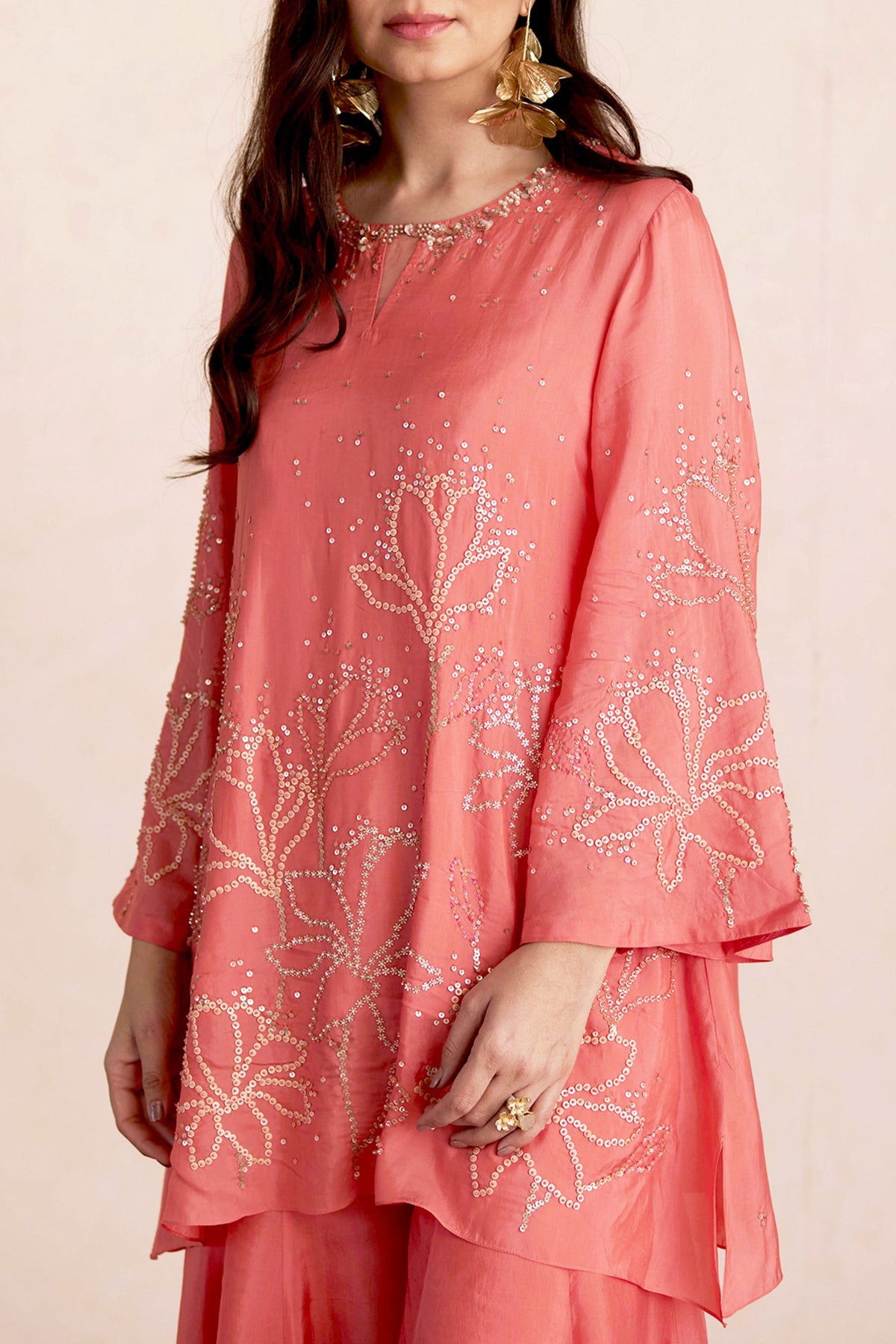 Strawberry Sharara Set