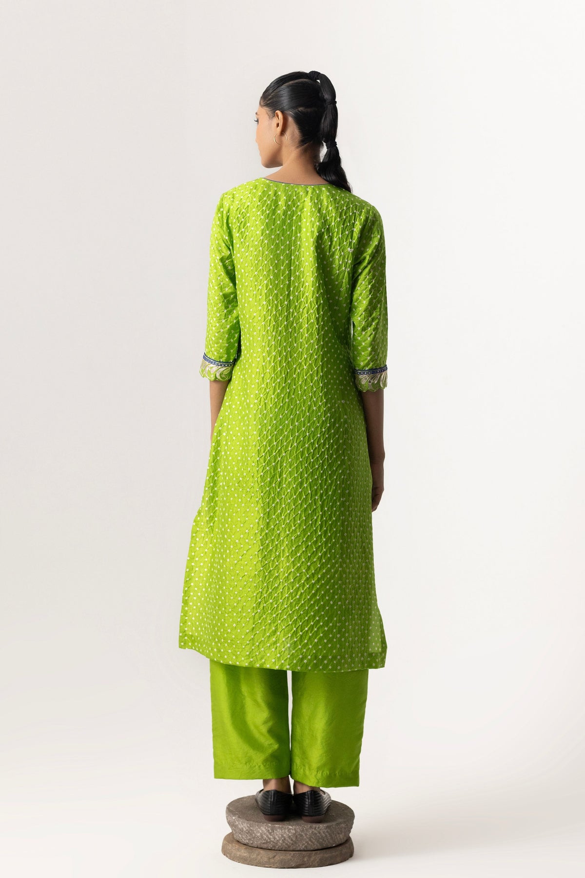 Leaf Green Jia Kurta Set