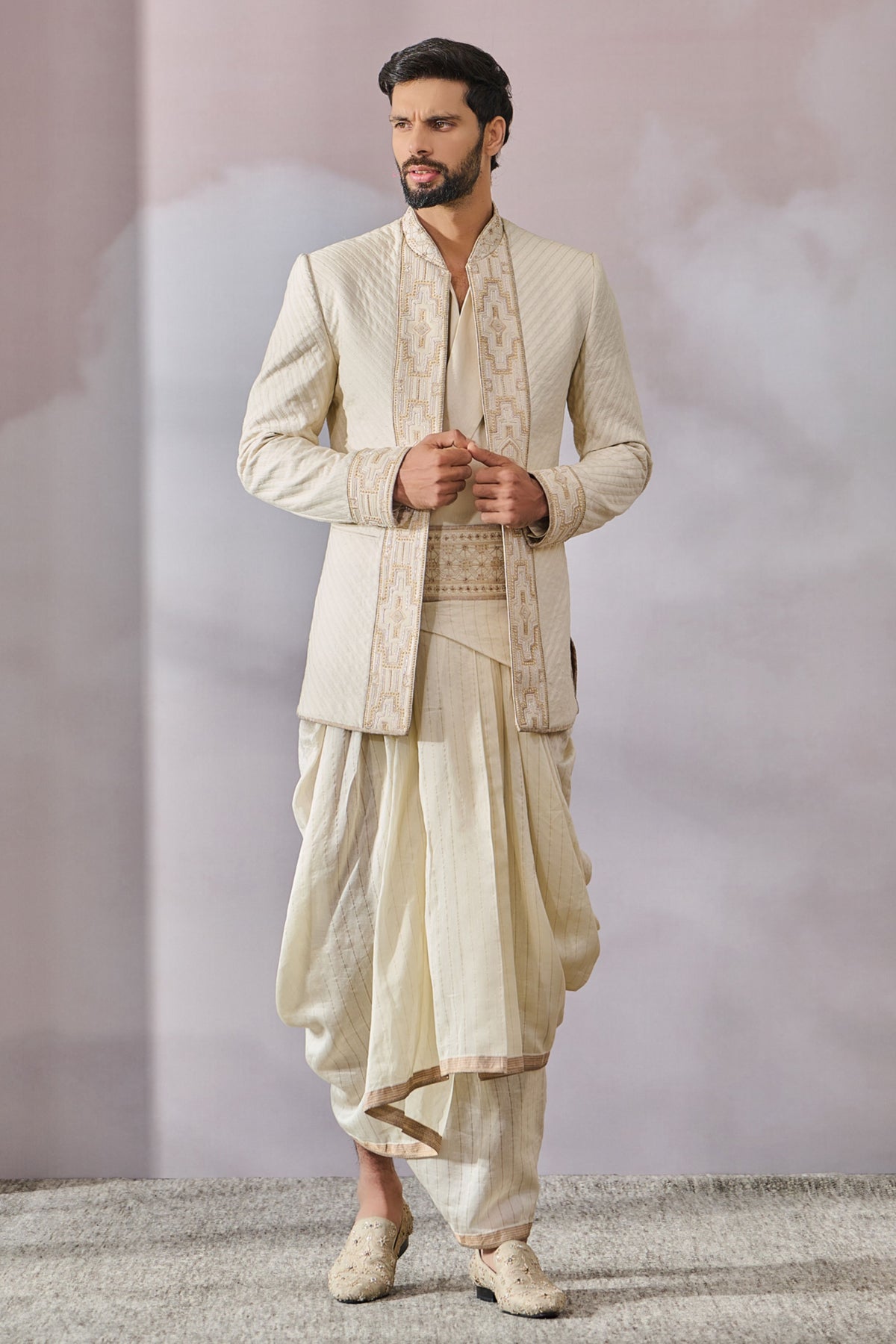 Bandgala With Dhoti Set