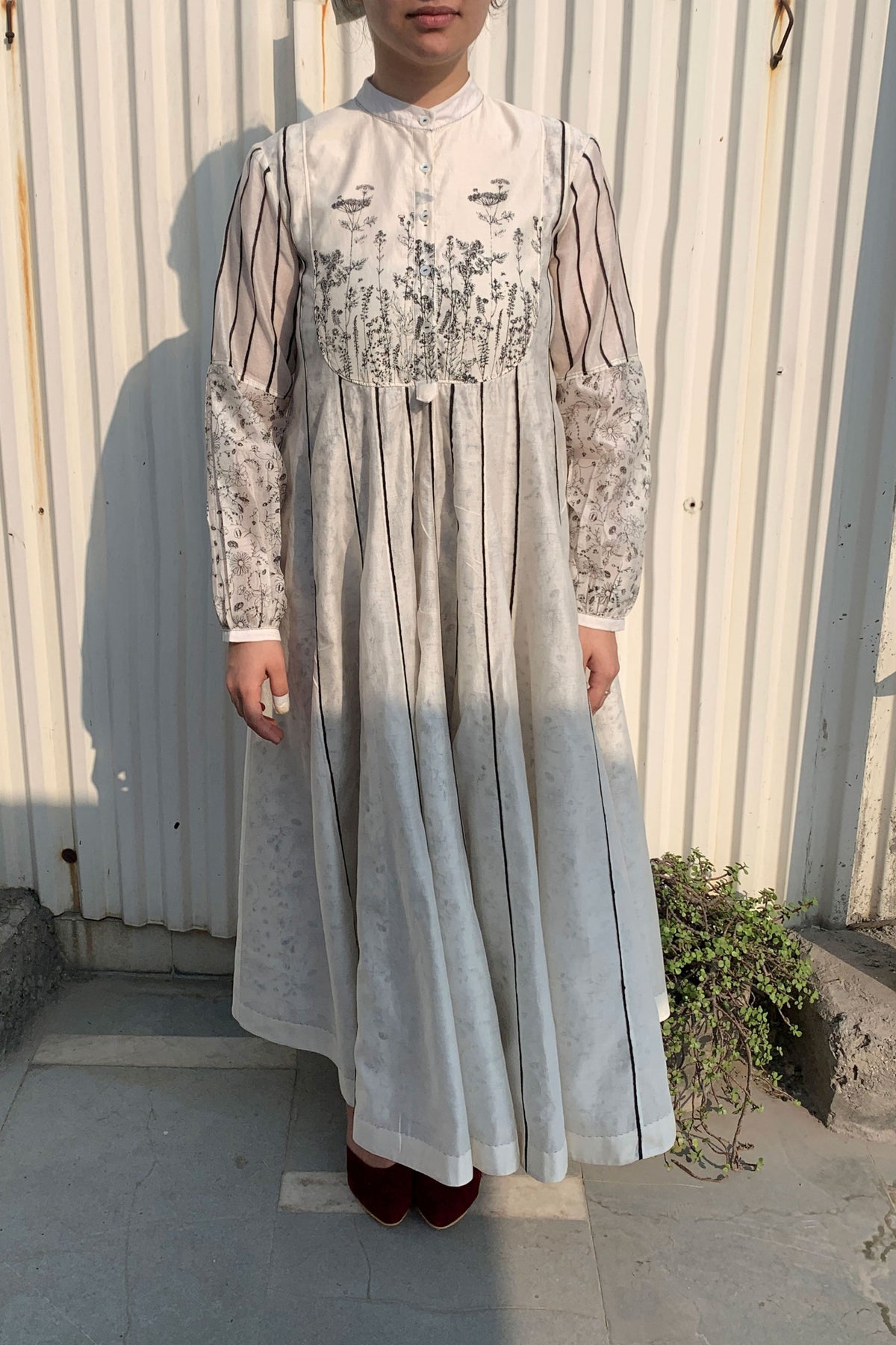 Petunia Long Panel Yoke Dress