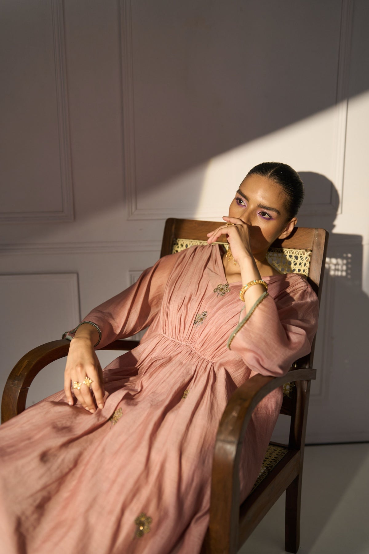 Pink Kashni Kurta