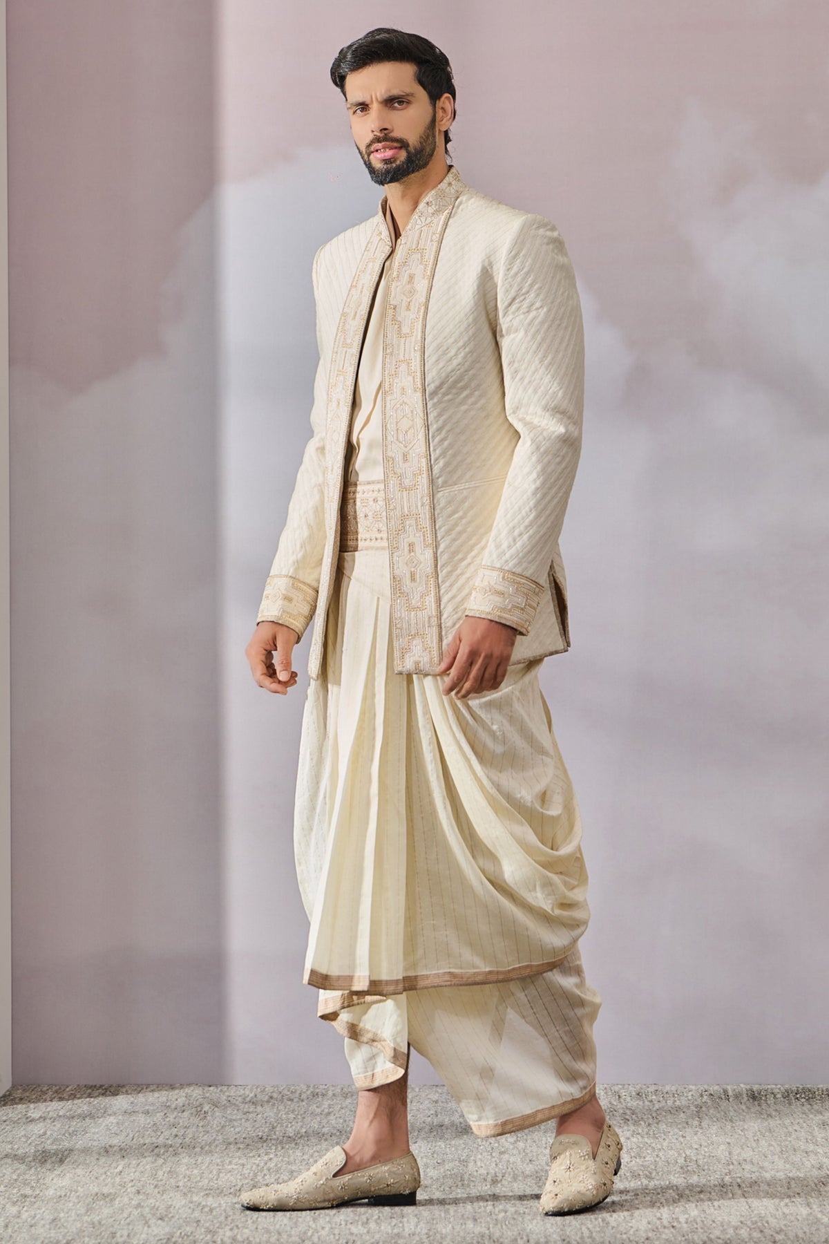 Bandgala With Dhoti Set