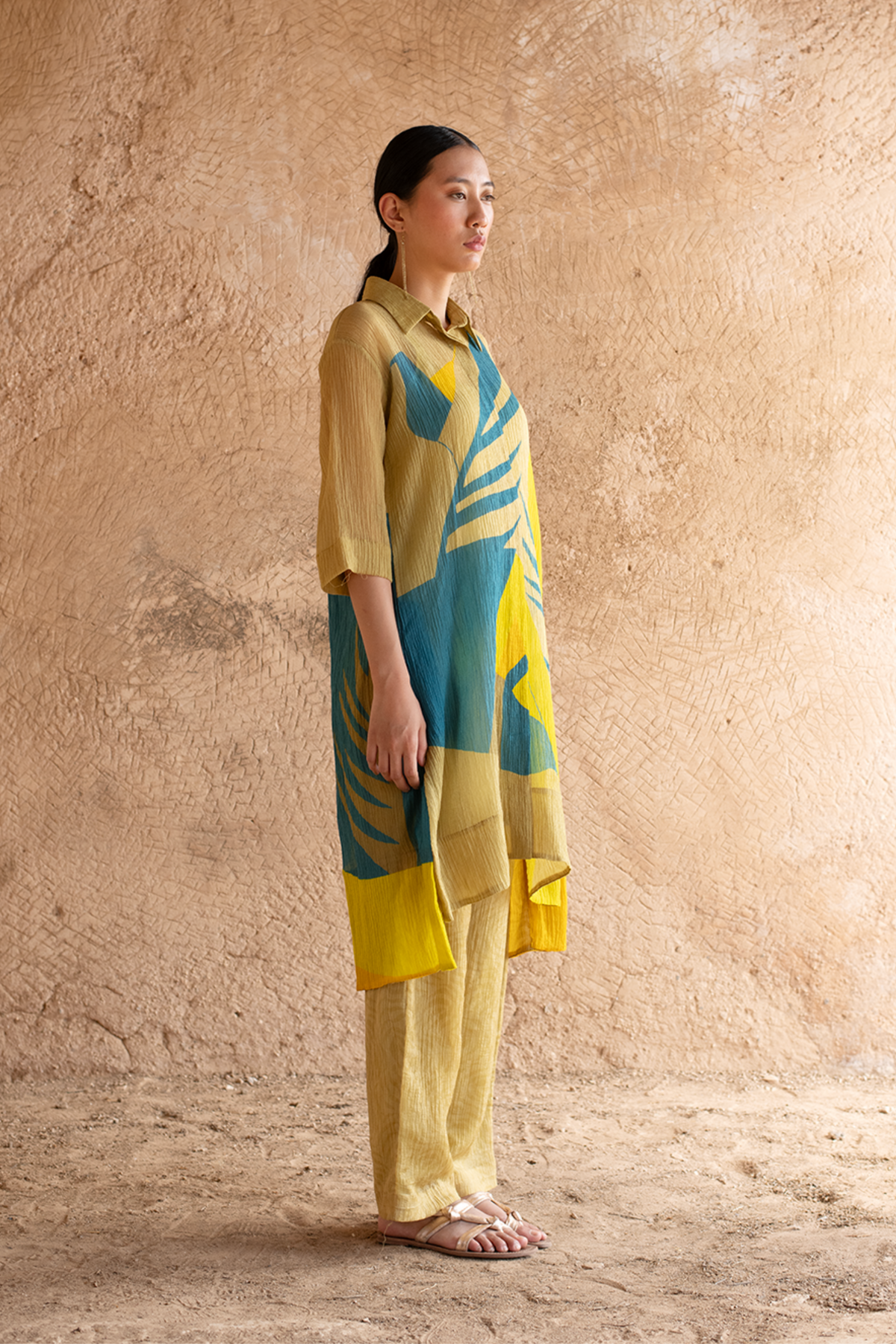 Deep Yellow Kurta Set