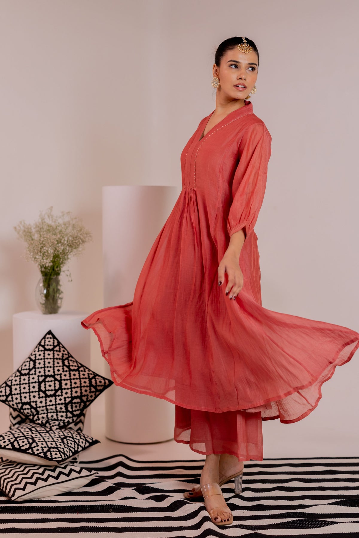 Taara Pink Kurta Set