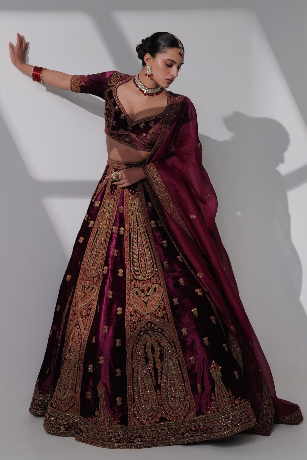 Nadia Lehenga Set